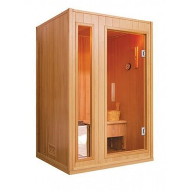 SunRay Baldwin 2-Person Indoor Traditional Sauna Harvia Heater